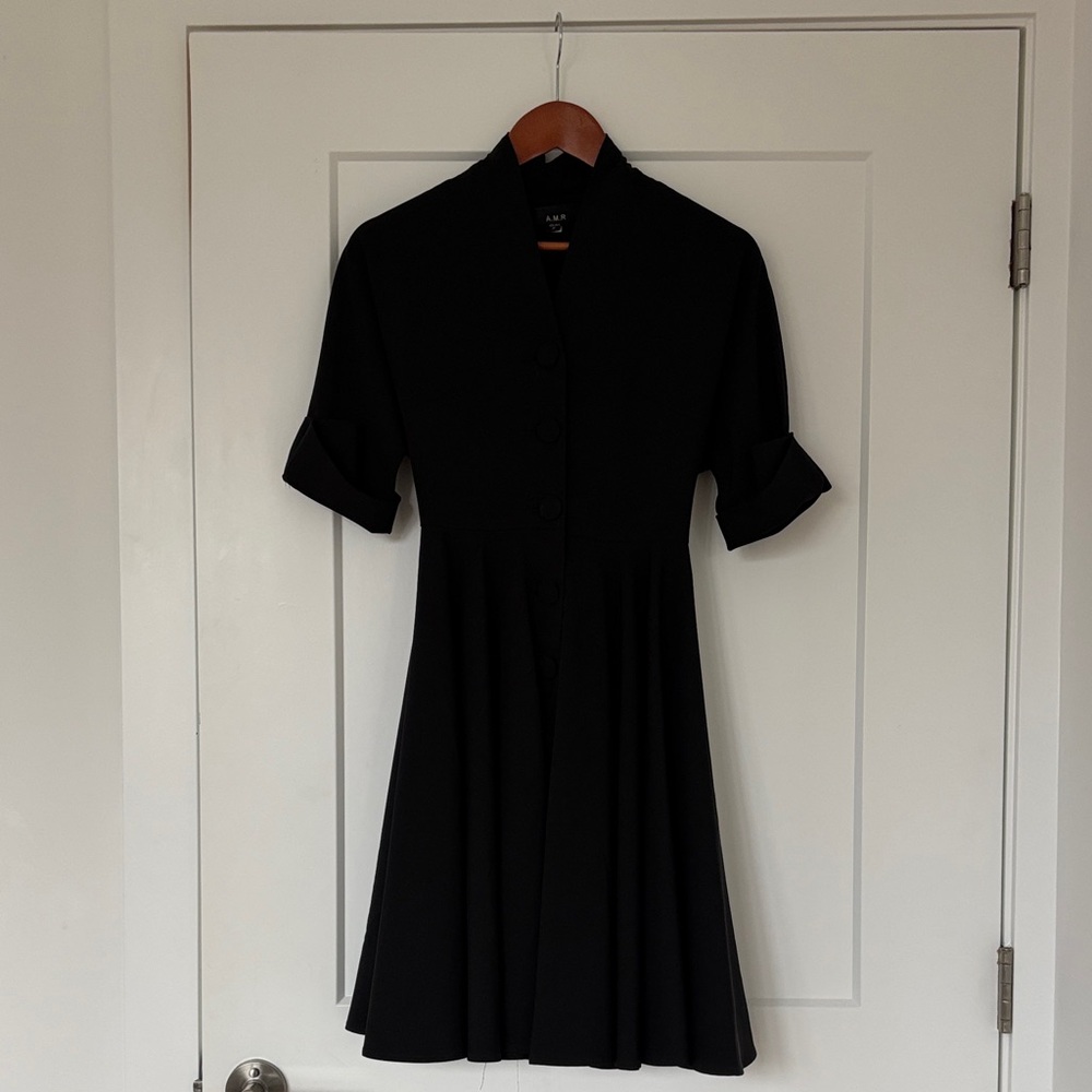 Chic Black Midi Dress